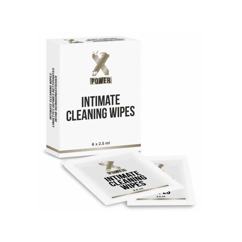 Intimate Cleaning Wipes (6 lingettes) - Lingettes intimes pour homme